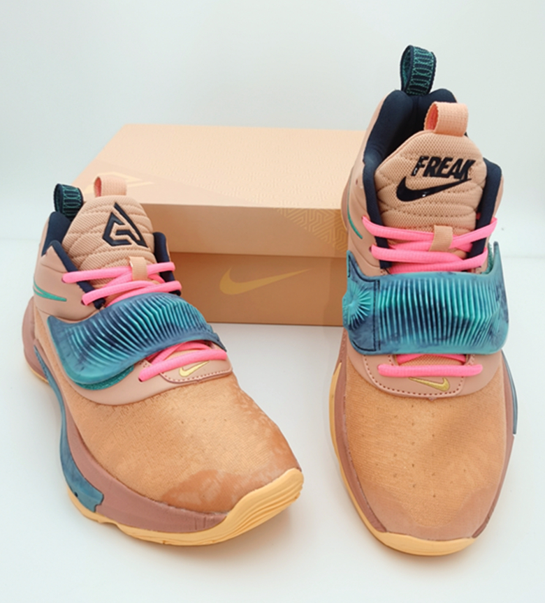 Nike Air Freak 3 Orange Blue Pink Shoes